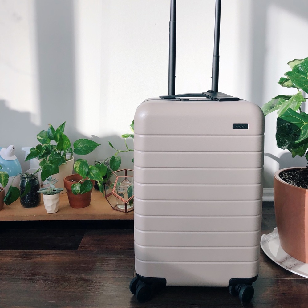 SOLD Away Carry-On W/Ejectable Battery in Sand